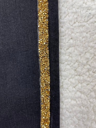 Jeans Tinseltown donna casual morbido elasticizzato vita alta skinny denim nero 7 - Foto 10 di 12