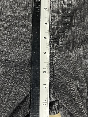 LEE Classic Fit Bootcut Jeans Womens 16 Short stretch High Rise Black Wash Denim - Picture 7 of 11