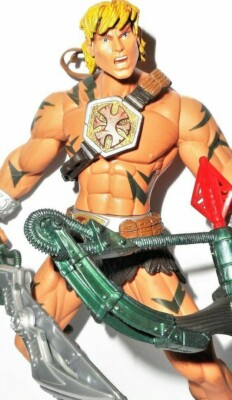 Masters Of The Universe 200x - He-Man Jungle Attack - MOC - Figurine Mu3 2002