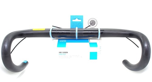 Shimano PRO Vibe Carbon Compact Handlebar 31.8mm x 42cm w/ EW-RS910 Di2 Junction - Picture 2 of 8
