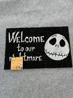 DISNEY NIGHTMARE BEFORE CHRISTMAS JACK SKULL COIR MAT 18 X 28 Halloween NWT