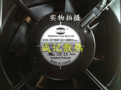 1pcs  Sinwan S119AP-22-1MRH Inverter Cabinet Chassis Fan