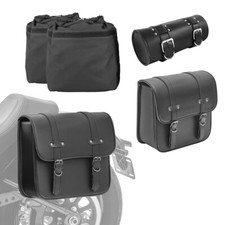 2 x Saddlebag + Tool roll bag TR for Suzuki Intruder C / M 800