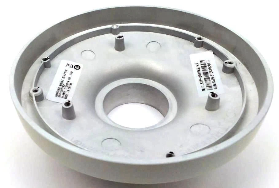 Tapa Adaptador Montaje Colgante Cámara Hanwha Techwin HCV-6070R SBP-301HM2 Genuina Foto 3 de 4