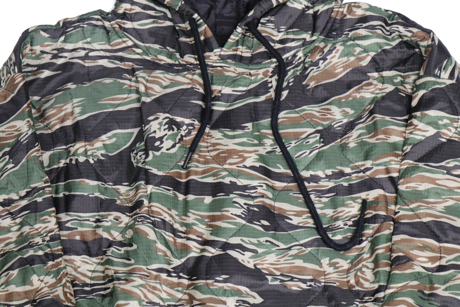 Woobie Gear Hoodie Tiger Stripe PullOver Woodland Parka Jacket Cold