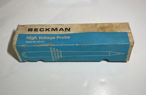 Beckman Model HV-211 Hochspannungstaster in OVP mit Handbuch