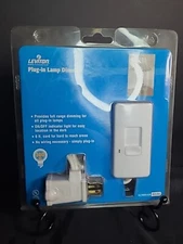 300 Watts Plug In Lamp Dimmer 6ft Cord On/off Dimmer Switch Leviton New NOS