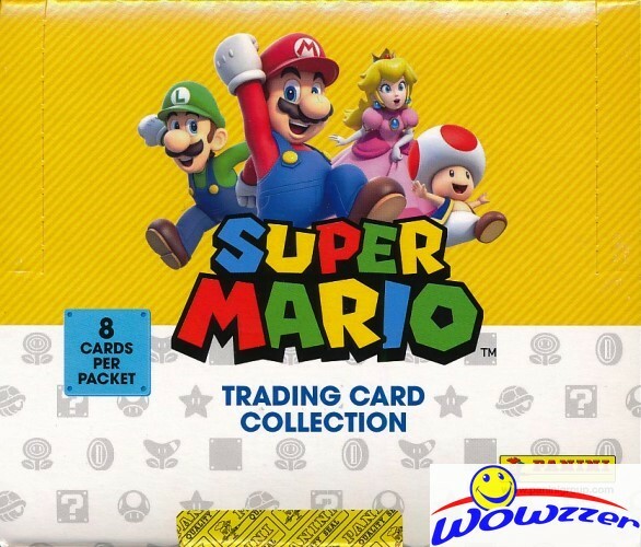 2022 Panini SUPER MARIO Factory Sealed TCG Booster Box-144 Cards! Imported! 2022 Panini SUPER MARIO Factory Sealed TCG Booster Box-144 Cards! Imported!