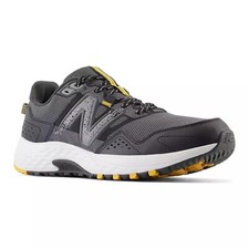 NEW MEN  S NEW BALANCE 410V8 410 V8 TRAIL RUNNING SHOES BLACK YELLOW EXTRA WIDE