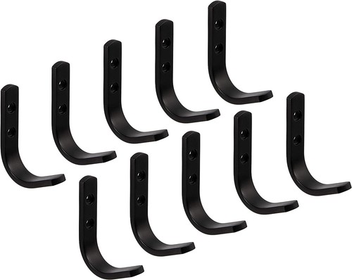 Perchero De Aluminio Percheros Pared Para Ropa Negro Haken CORA Garderobe - Imagen 14 de 19