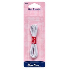 3 x Hut elastisch: wei&szlig;: 4 m x 1,3 mm: H610 - Multi Buy (je 3,27 &pound;)