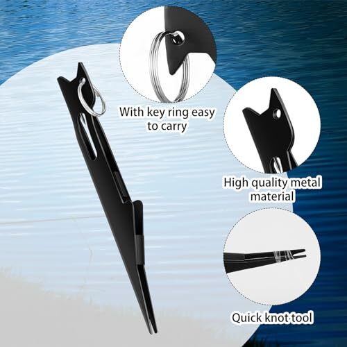 6 Pcs Fishing Line Knot Tyer Tying Tool Quick Tie Nail Knot Tying Tool