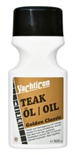 Yachticon Teaköl Golden Klassik 500 ml Teakpflege versiegelt schützt Deck Möbel