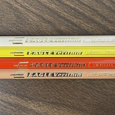 Lot of 4 used EAGLE Prismacolor Verithin Colored Pencils