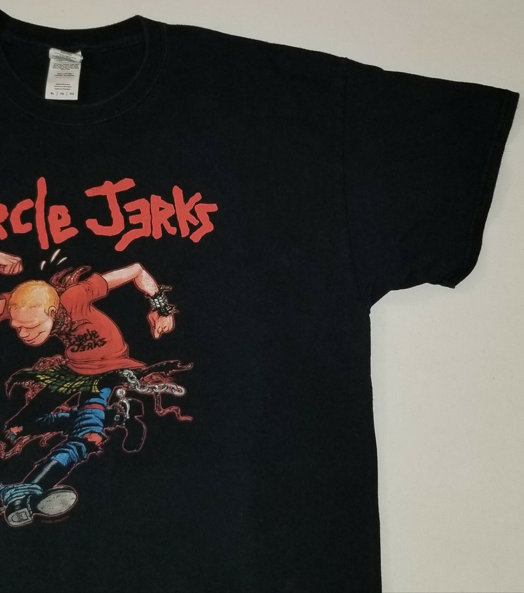 CIRCLE JERKS XL T-SHIRT PUNK HARDCORE HC NEW WAVE INDIE ROCK