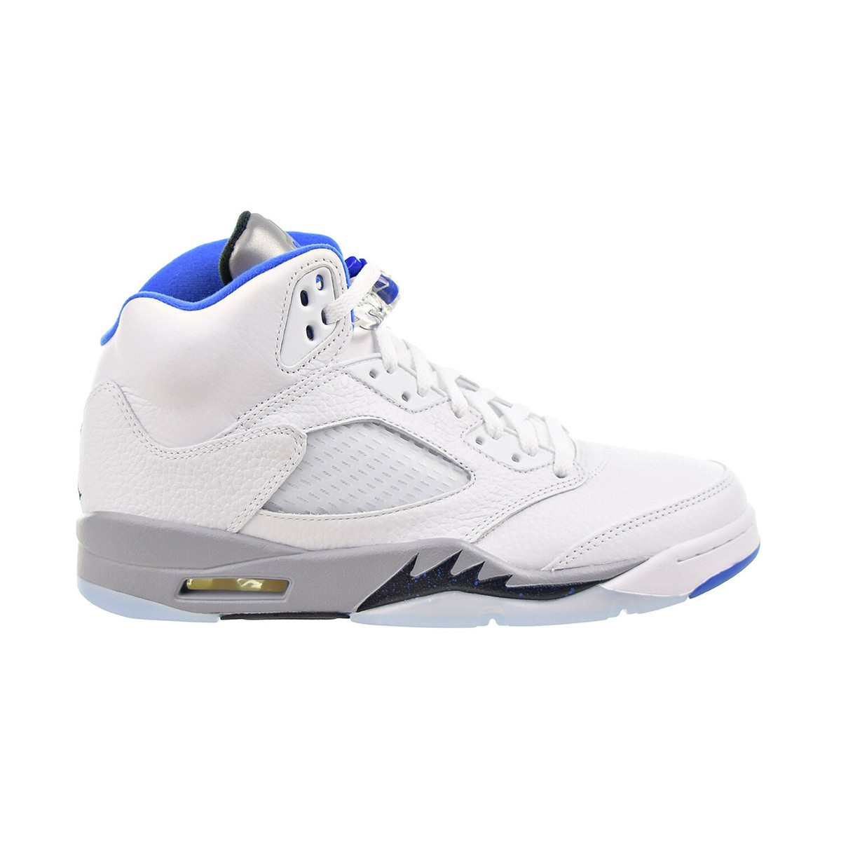 シューズ(男性用) AIR JORDAN 5 STEALTH Air Jordan 5 Retro Stealth 2.0 Men's Shoes White-Hyper Royal