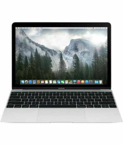 Apple MacBook A1534 12" Laptop - MF855LL/A 256GB SSD (2015, Silver) Intel Core M - Photo 1 sur 1