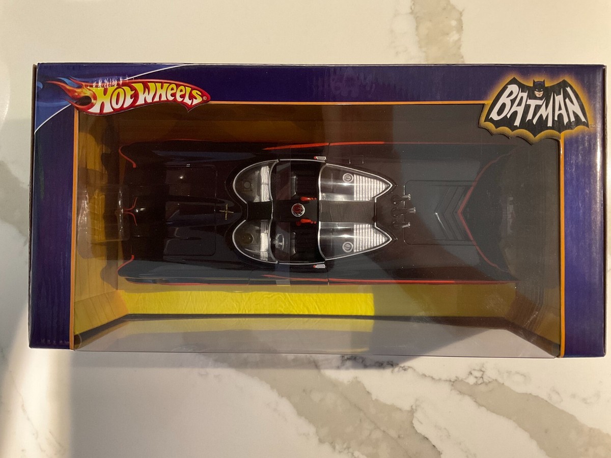 ミニカー BATMAN 1966 TV Batmobile 1/18 Mattel Jada 1:18 Classic TV Series 1966 Batmobile with Lights