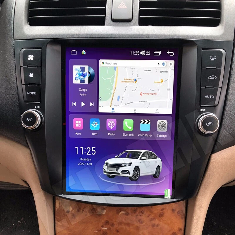 For 2003-2007 HONDA ACCORD Android 14.0 CarPlay Car Stereo Radio GPS - Image 2 of 4