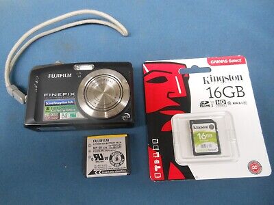 Fujifilm FinePix F60fd 12.0MP Compact Digital Camera w/Battery