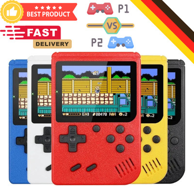 Retro Handheld Videospielkonsole Game Einbaute 400 klassische Spiele Neu