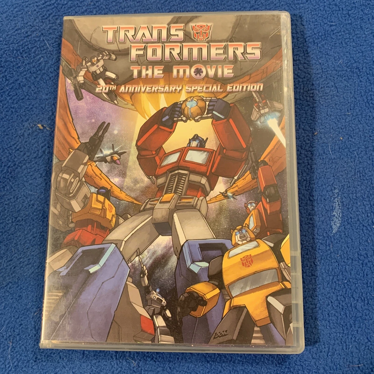 Transformers the Movie DVD 1986 Animated Film Classic 1-Disc