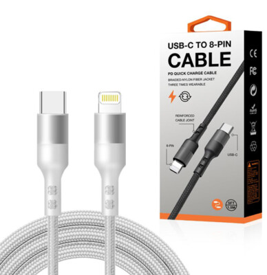 For iPhone 14 Pro PD Fast Charging USB C Cable Type-C USB Data