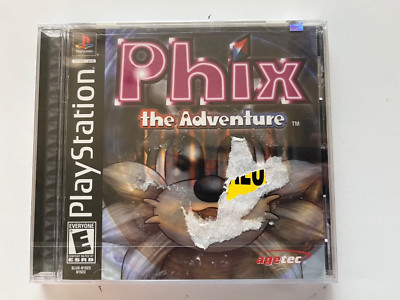 Phix the Adventure (Sony PlayStation 1, 2003) PS1 New Factory Sealed OOP Agetec