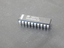 NATIONAL DAC0830LCN Digital Analog Converter, Single, 8 Bit, 20 Pin, DIP