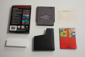 The Hunt For Red October [NES 1991] Probado Nintendo Caja Funda Insertos