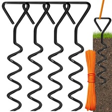 Trampoline Anchors Stakes Tent Garden Stake Heavy Duty Trampoline Parts Tent ...