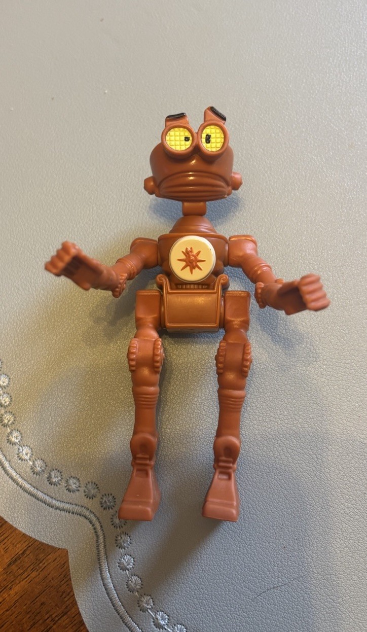 2002 B.E.N. Ben Robot 4.25" McDonald's Action Figure #2 Disney Treasure Planet