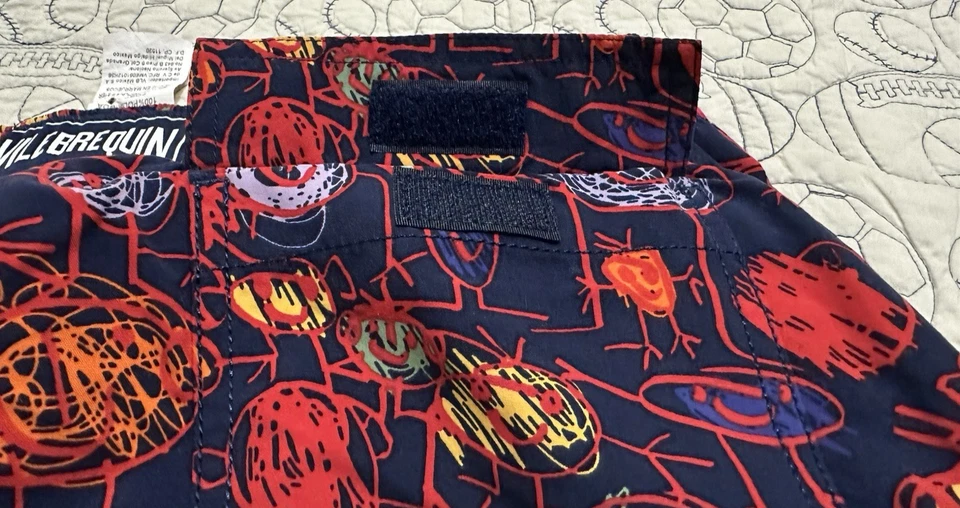 Vilebrequin Men Swim Shorts Graffiti Pattern Tag Size XXL - Image 3 of 4