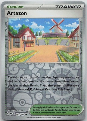 Artazon Reverse Holo Uncommon SV02: Paldea Evolved 171/193 NM