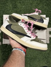 Size 10.5M/12W - Jordan 1 Retro Low OG SP Travis Scott Medium Olive DM7866-200 P