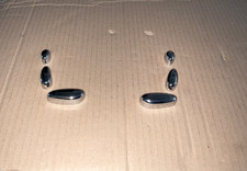 Mercedes w211 w219 Chrom Sitzeinstellung Blenden Kappen Knöpfe SET Hochwertig !! Mercedes w211 w219 Chrom Sitzeinstellung Blenden Kappen Knöpfe SET Hochwertig !!
