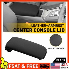 New Black Leather Center Armrest Console Lid 8P0864245P for Audi A3 8P 2003-2012