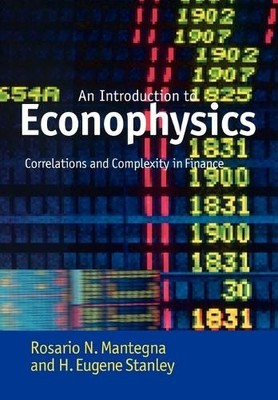 Introduction to Econophysics by Rosario N. Mantegna, H. Eugen... - 9780521039871