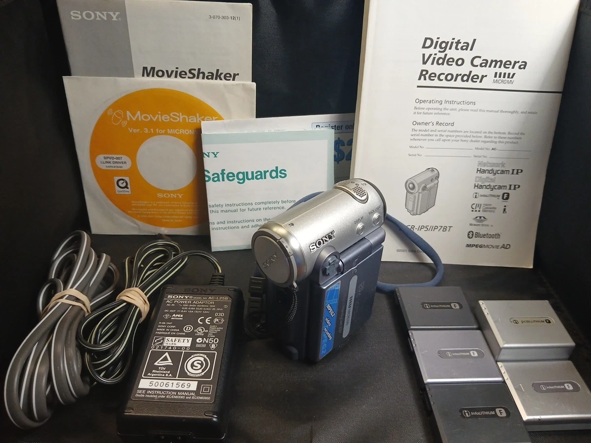 Sony Handycam MicroMV Silver Camcorders for sale | eBay
