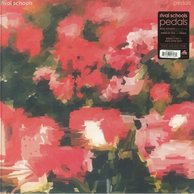 RIVAL SCHOOLS - Pedals (reissue) - WHITE & RED SWIRL VINYL 2XLP