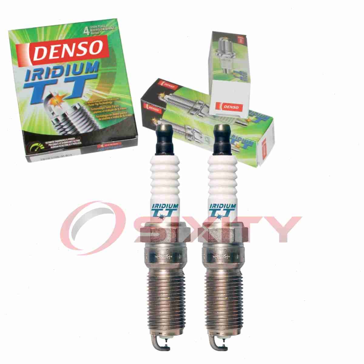 2 pc DENSO 4719 Iridium TT Spark Plugs for ZZJ1-18-110 XP5863DP2 XP5863 LR0 ko