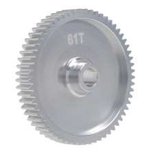HAUPTZAHNRAD 61 ZÄHNE AUS ALUMINIUM FÜR TAMIYA TT-01 / TT-01E