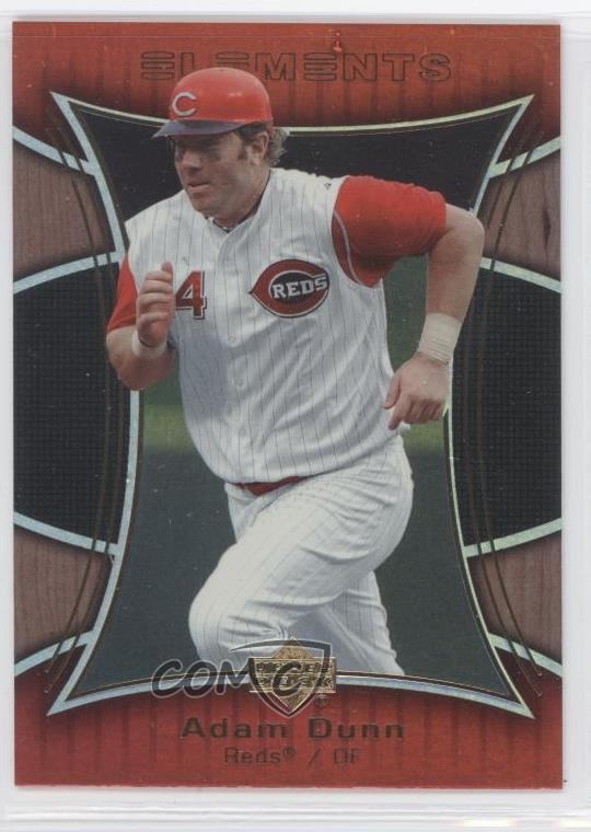 2007 Upper Deck Elements Adam Dunn #12 0b9