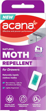 Acana Natural Moth Repellent Sachets 16 Pack for Drawers & Storage &ndash; Plant Based