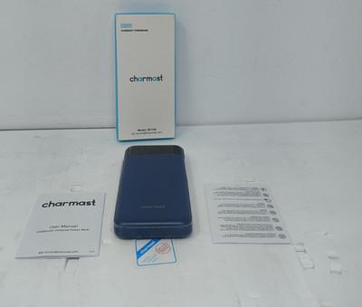 Charmast 10000mAh Power Bank Portable Charger USB Battery Pack New Blue