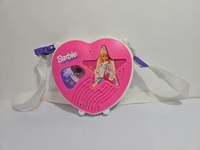 Barbie For Girls 1993 Cassette Player Vintage Pink Walkman Tape Tetsted Works
