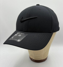 Nike Black Club Cap Black Embroidered Logo Sz M/L FB5625-011