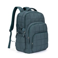 17.3 Inch Laptop Backpack for Women, Anti Theft Travel Backpack, Puffer Quilt...
