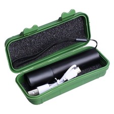 Pocket LED Flashlight Rechargeable USB Power Bank Aluminum Alloy Compact 240min