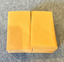 175 Manila Coin & Catalog Envelopes Lot, 3.25 x 5.5in Exterior Size Paper